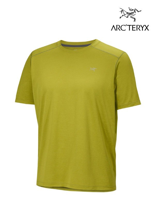 Cormac Crew SS M #Olive Moss Heather [X00000971812]｜ARC'TERYX