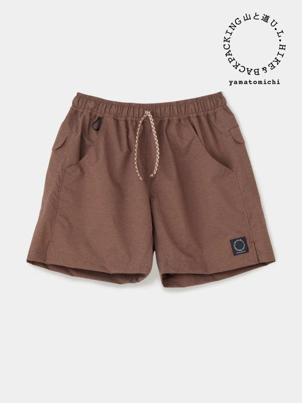 Men's Light 5-Pocket Shorts #Smoke Brown｜山と道 – moderate