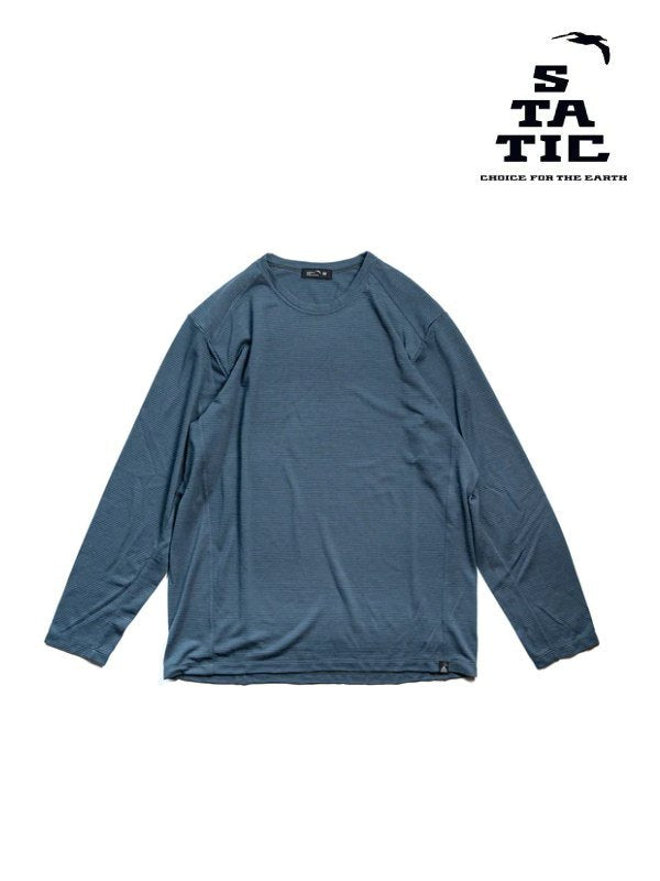 Men's All Elevation L/S #Carbon [100423]｜STATIC スタティック – moderate