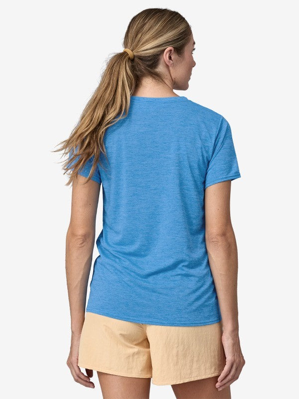 Women's Capilene Cool Daily Graphic Shirt - Waters #SRVX [45365]｜patagonia