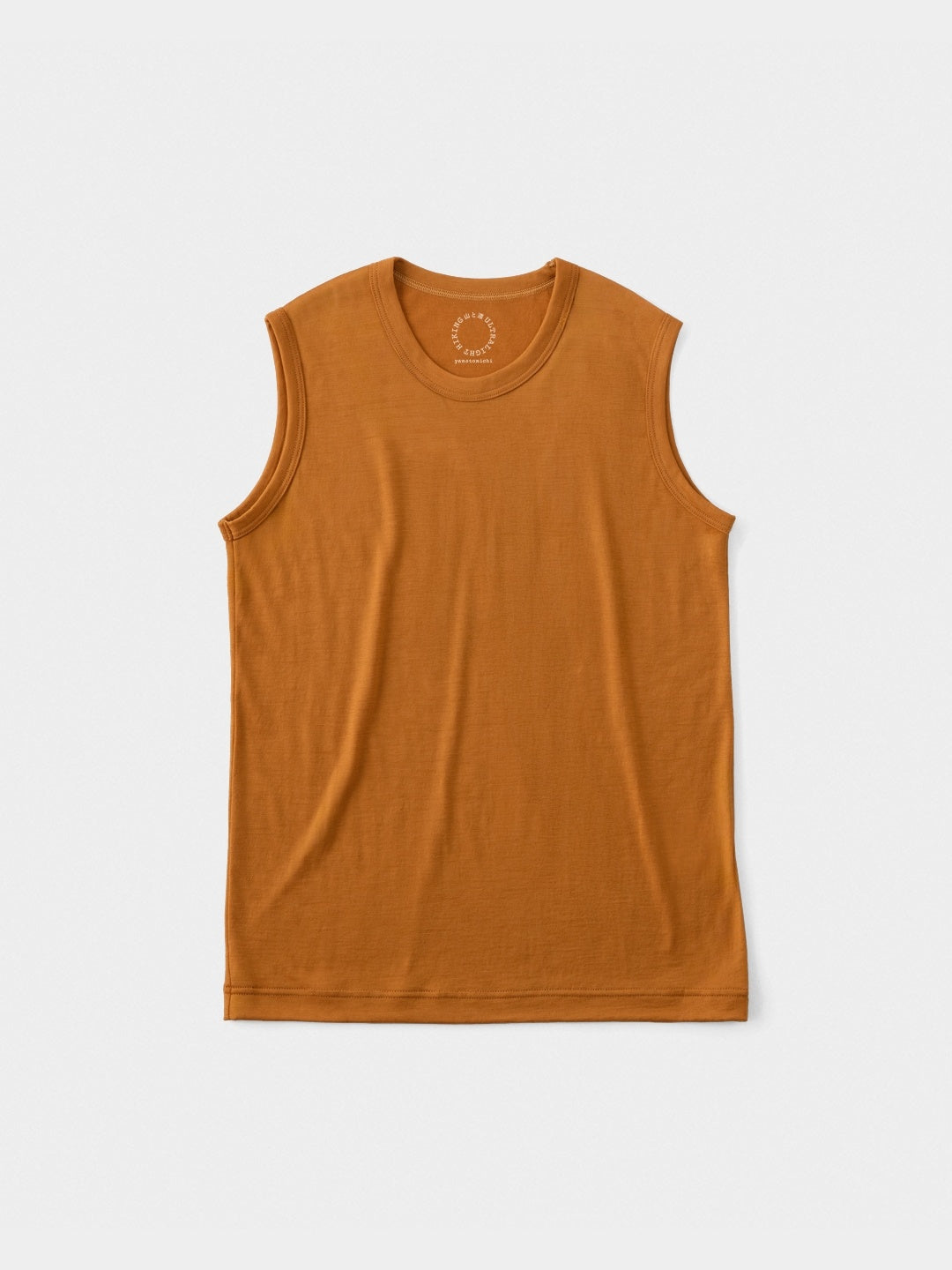 Women's 100% Light Merino Sleeveless #Cinnamon｜山と道 – moderate