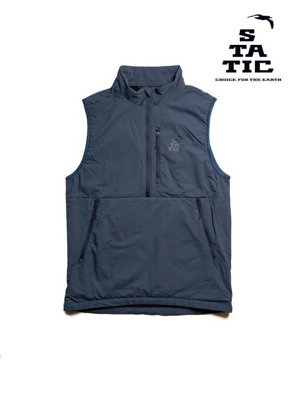 Adrift Vest With Shell #Ink/Black [24701]｜STATIC – moderate