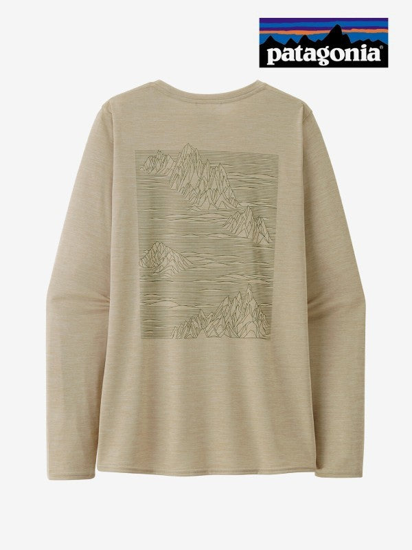 ふじ 1300枚 ウィメンズ・ロングスリーブ・キャプリーン・クール・デイリー