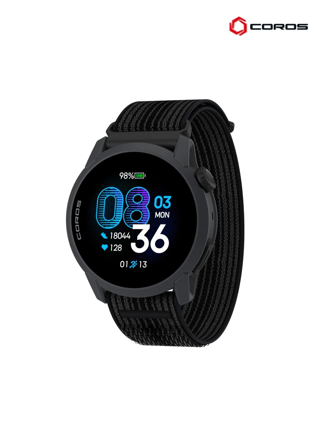 PACE 4 #Black / Nylon [CRS525-130025-BKN000]｜COROS – moderate