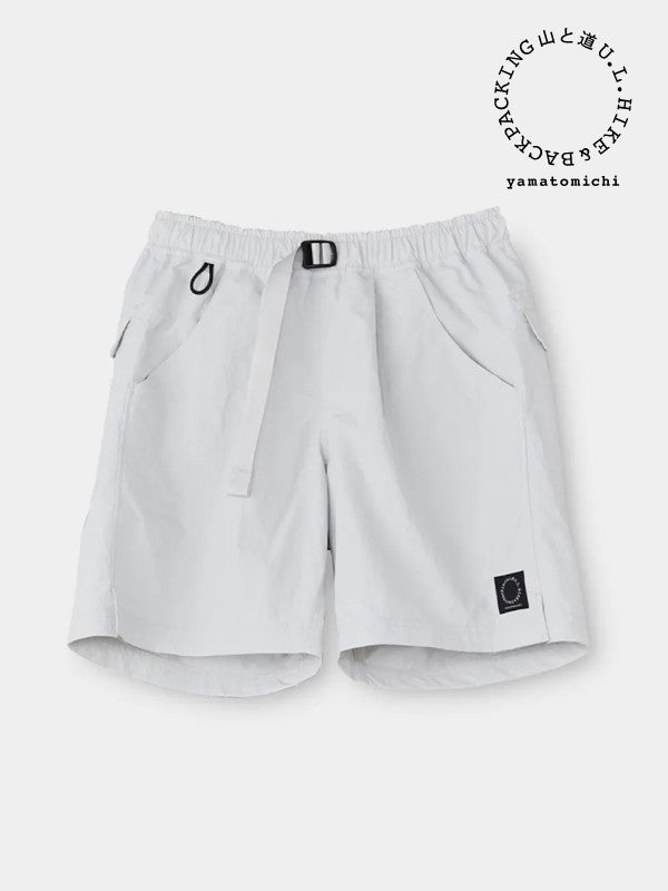 Men's 5-Pocket Shorts Long #Glacier White｜山と道 – moderate