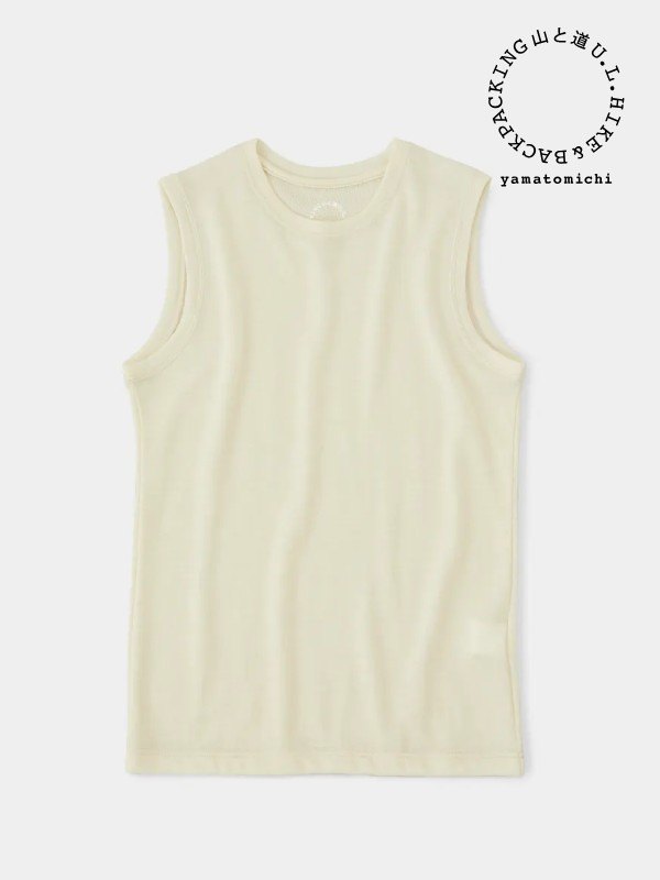 Men's DF Mesh Merino Sleeveless #Ivory｜山と道 – moderate