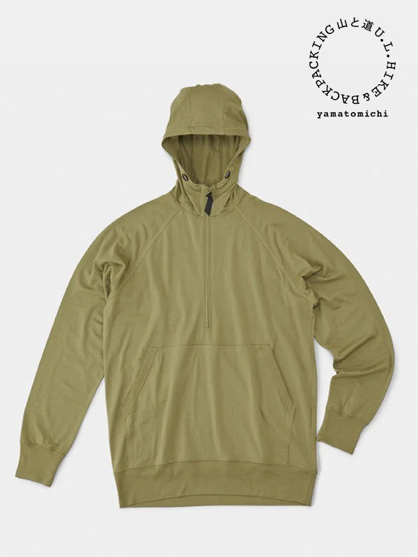 100% Merino Hoody #Dried Herb｜山と道 – moderate