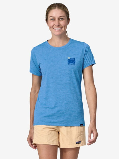 Women's Capilene Cool Daily Graphic Shirt - Waters #SRVX [45365]｜patagonia