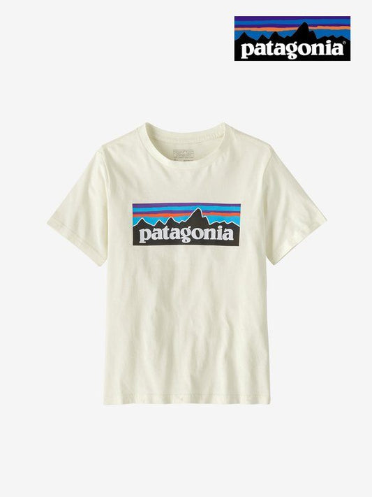 Kid's P-6 Logo T-Shirt #BCW [62148]｜patagonia