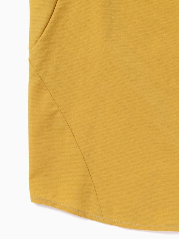 Women's dry breathable LS shirt #060/yellow [4143120]｜and wander