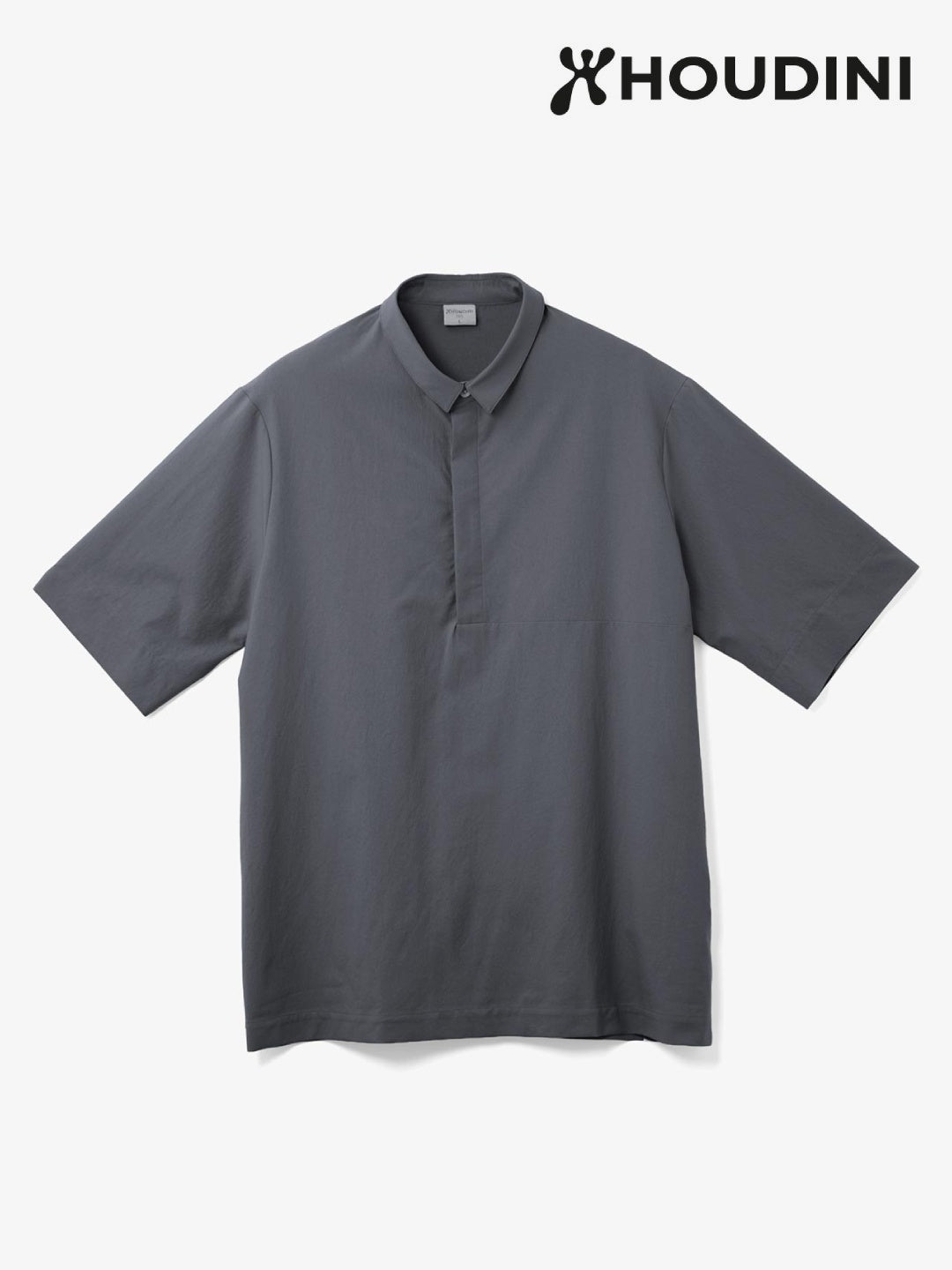 Men's Cosmo Shirt #Thunder Gray [238724]｜HOUDINI – moderate