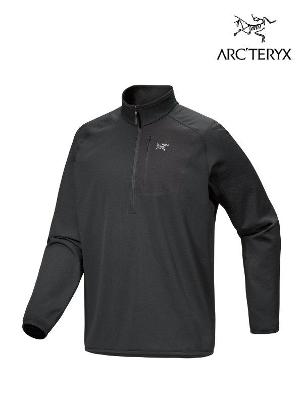 Delta 1/2 Zip M #Black [X00000774001]｜ARC'TERYX – moderate