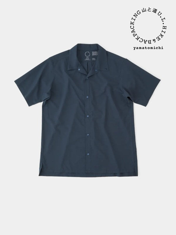 Men's UL Short Sleeve Shirt #Navy｜山と道 – moderate