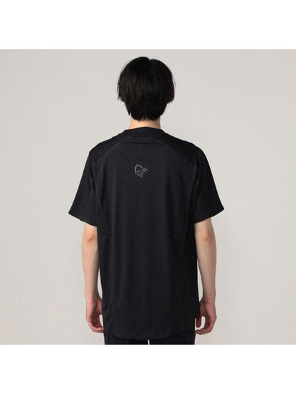 senja equaliser lightweight T-shirt (M) #Caviar [5826-23]｜Norrona