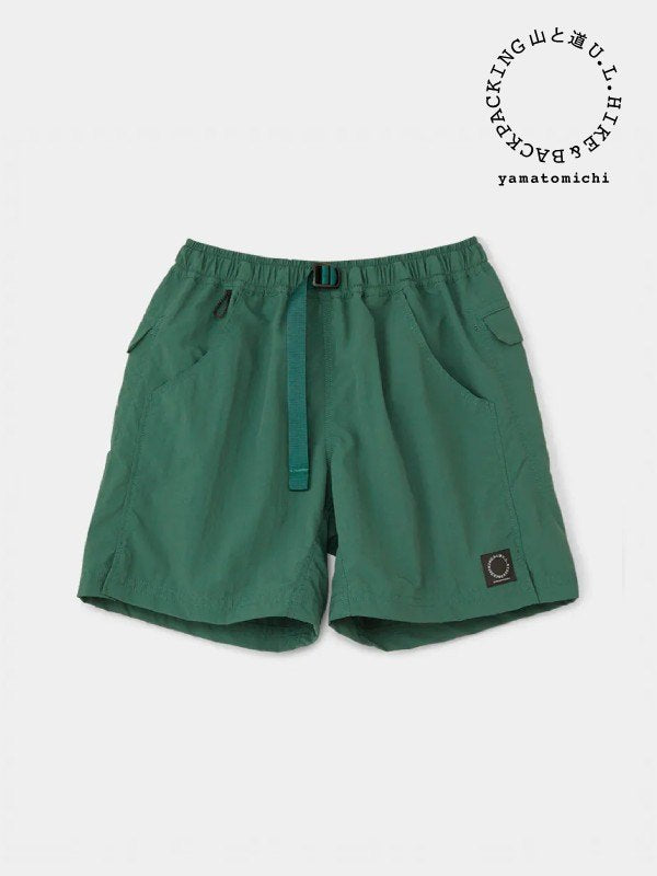 Men's 5-Pocket Shorts #Green｜山と道 – moderate