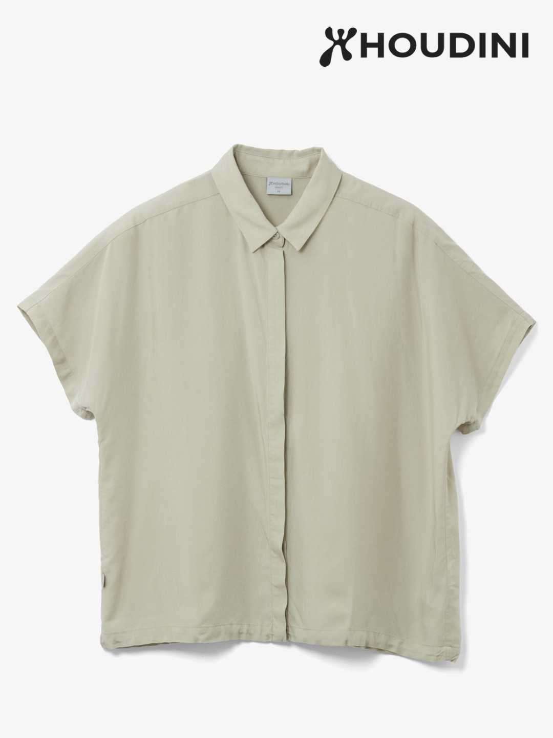 Women's Tree Top #Greenish Gray [860010]｜HOUDINI – moderate