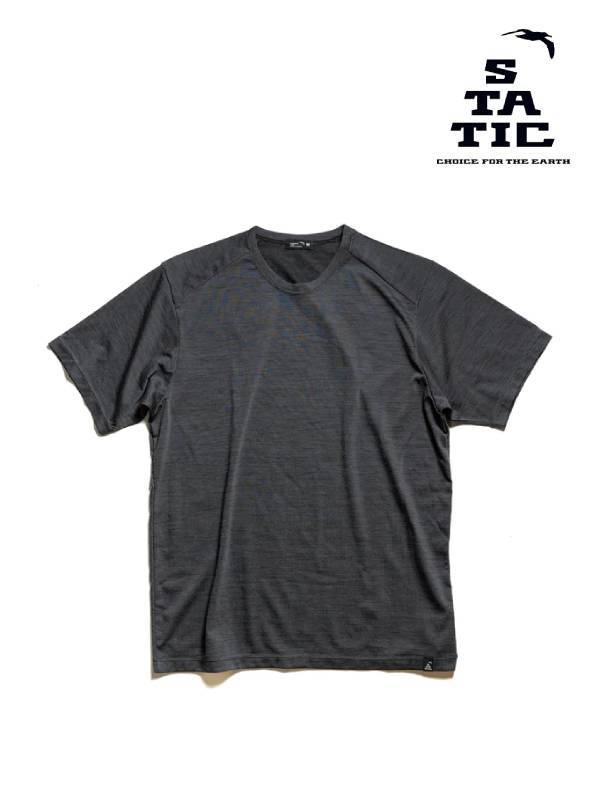 Frenzy S/S Shirts #Cinder [100224]｜STATIC – moderate