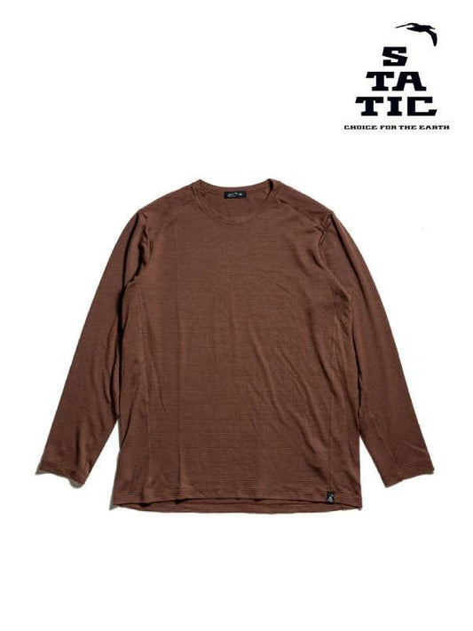 Men's All Elevation L/S Shirts #Touchwood [100423]｜STATIC