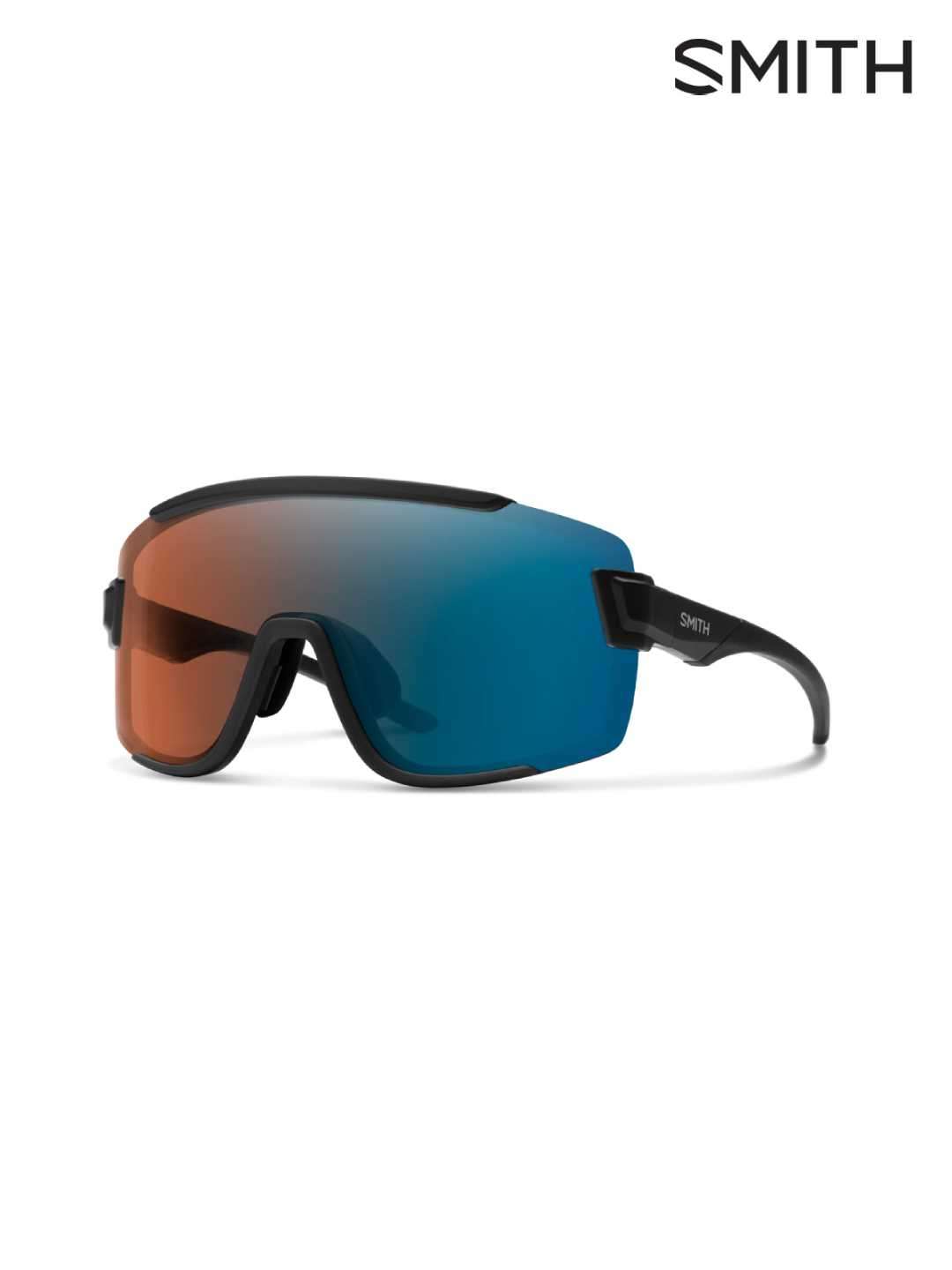 SMITH Asian Fit ゴーグル ミラーレンズ Wildcat Asia Fit CP-Glacier Photochromic Copper Blue Mirror