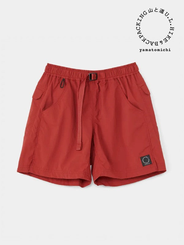 Women's DW 5-Pocket Shorts #Brick Red｜山と道 – moderate