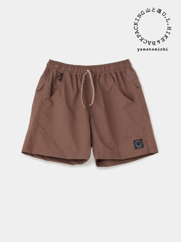 Women's Light 5-Pocket Shorts #Smoke Brown｜山と道 – moderate