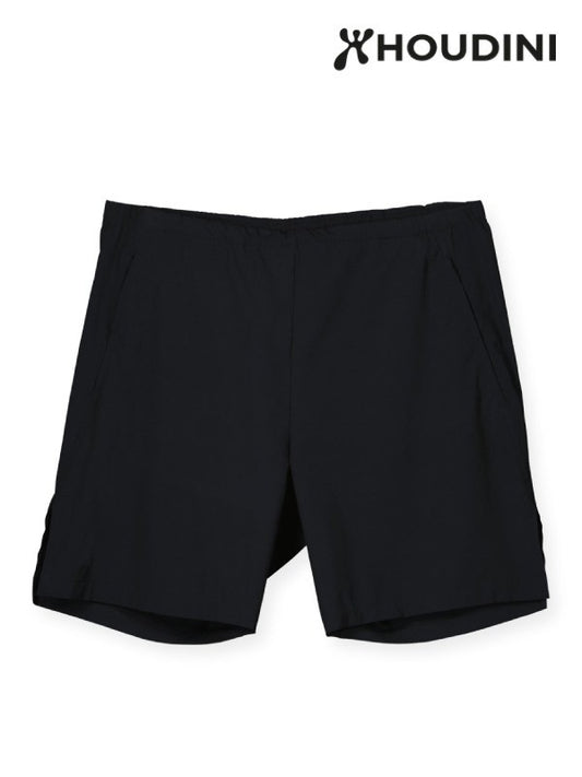 Men's Pace Light Shorts #True Black [860016]｜HOUDINI