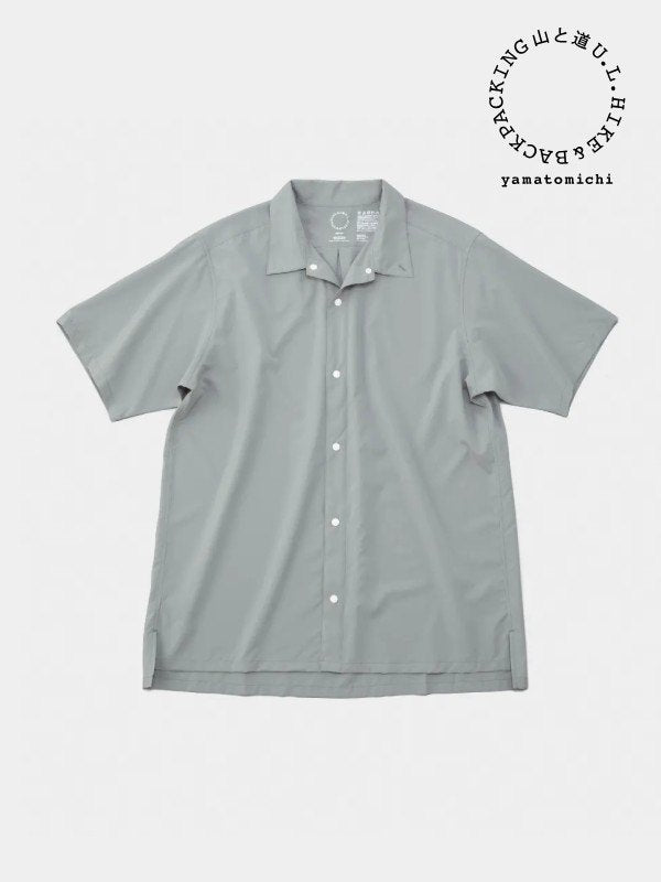 Men's UL Short Sleeve Shirt #Storm Gray｜山と道 – moderate