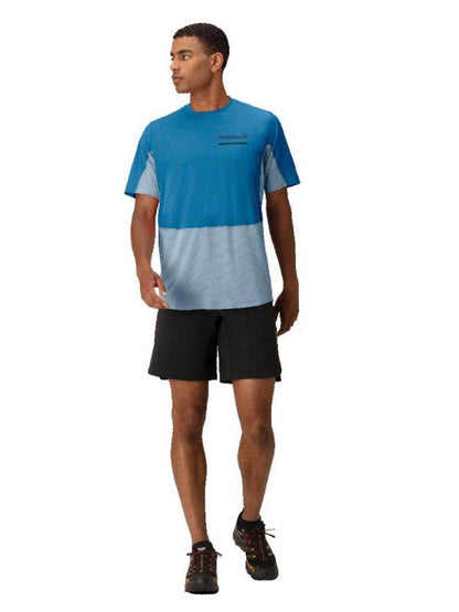 senja equaliser lightweight T-shirt (M) #Mykonos Blue [5826-23]｜Norrona