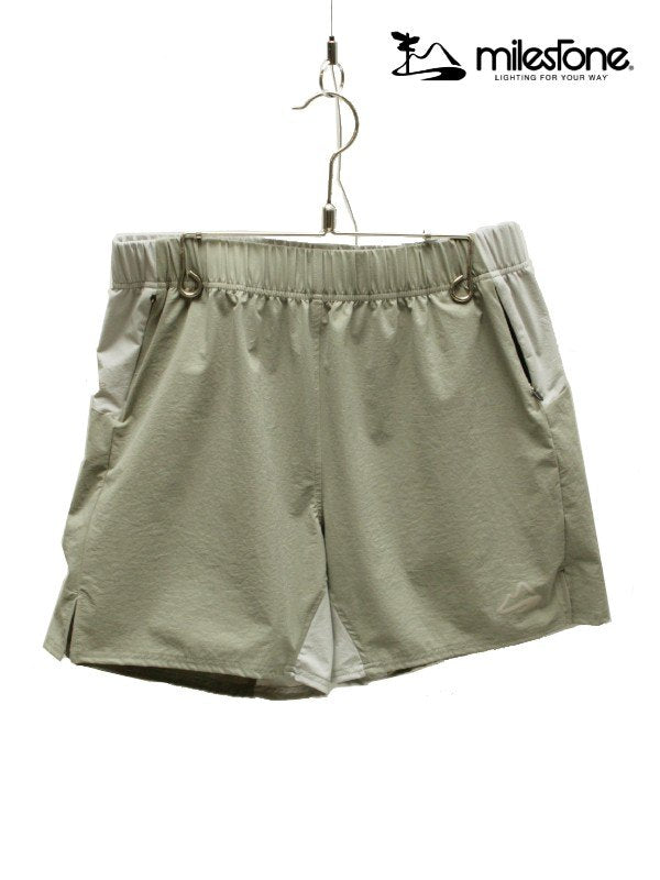 Milestone Natty Shorts 5_inch 2.0グリーン(M) milestone Natty Shorts 5_inch 2.0 ワサビグリーン ランニング