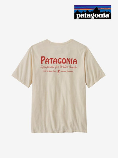 Men's Water People Organic Pocket T-Shirt #WPNL [37734]｜patagonia
