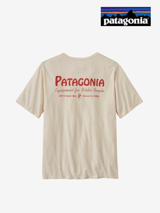 Men's Water People Organic Pocket T-Shirt #WPNL [37734]｜patagonia