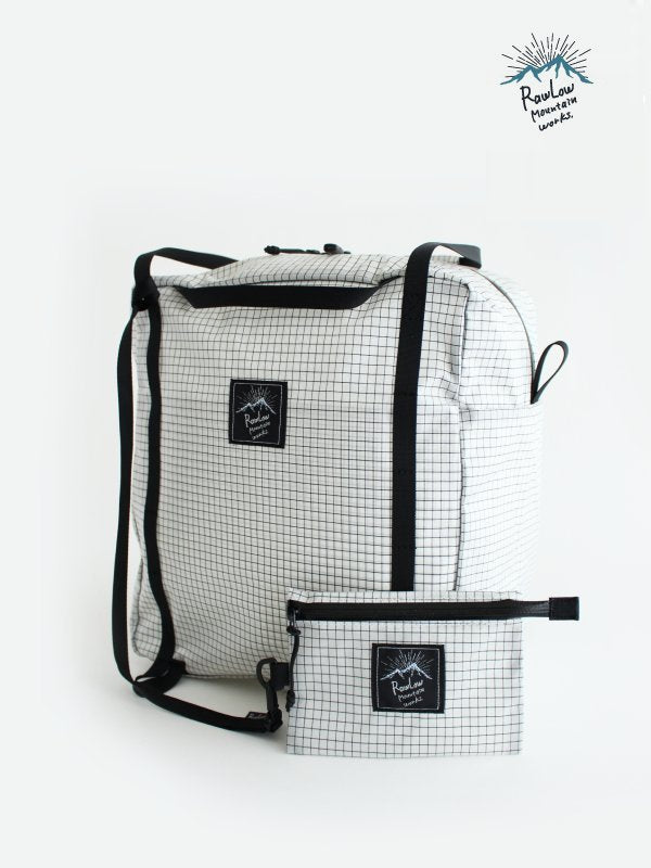 Hikers Tote #White RawLow Mountain Works ロウロウマウンテンワークス – moderate