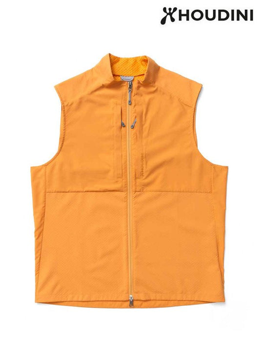 Men's Pace Hybrid Vest #Sun Ray [840007]｜HOUDINI