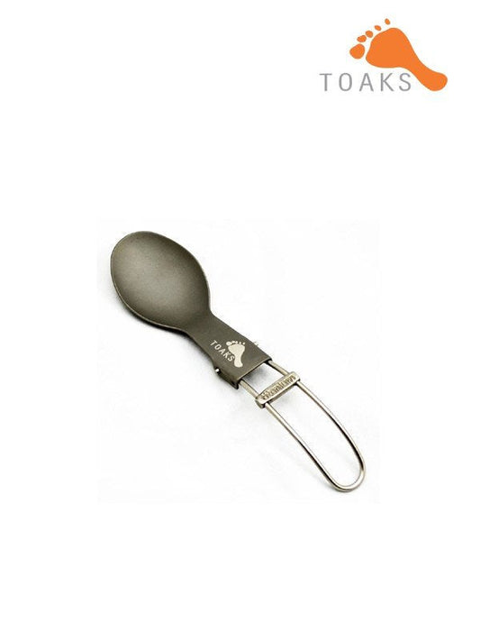 Titanium Folding Spoon [SLV-07]｜TOAKS