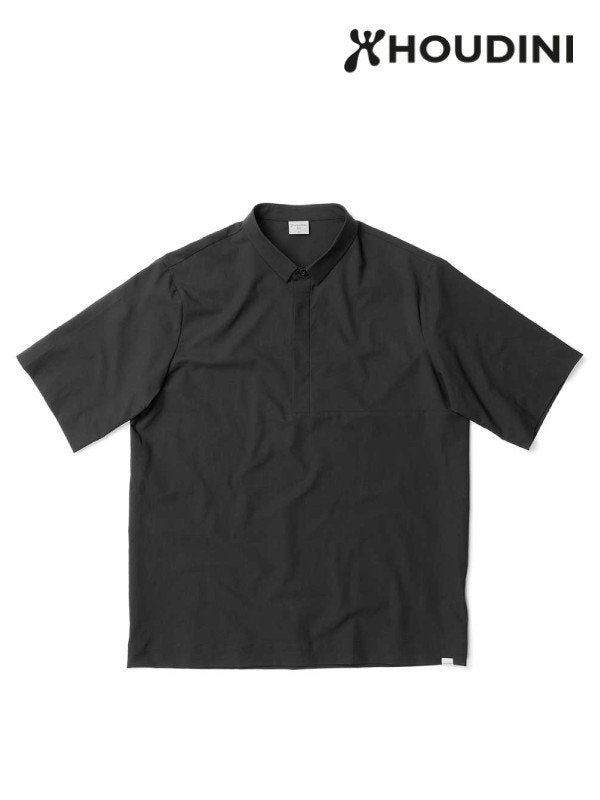 Men's Cosmo Shirt #True Black [238724]｜HOUDINI