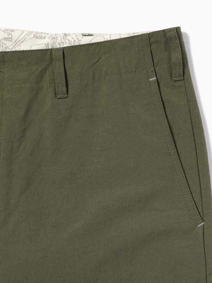 nylon chino pants #Khaki [5742282388] ｜andwander