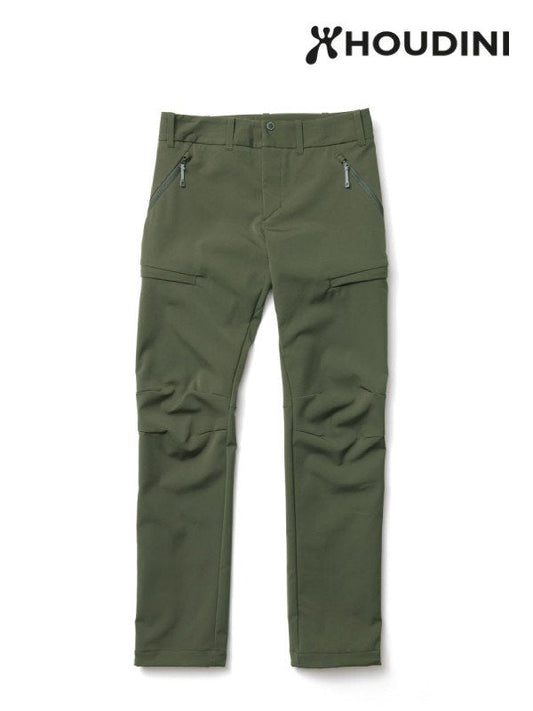 Women's Motion Top Pants #Baremark Green [190844]｜HOUDINI
