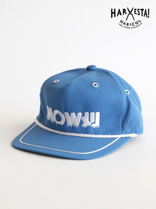 HARVESTA｜HABICOL MOW刈る CAP #水色 [HVC-2201] _ キャップ・ハット