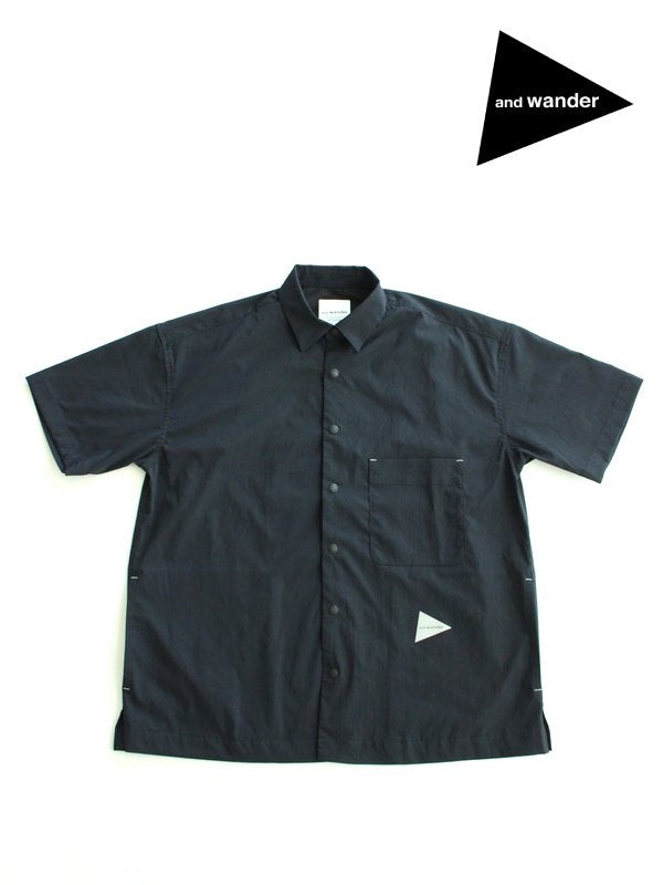 UV cut stretch SS shirt #Navy [5743183065] _ Men 