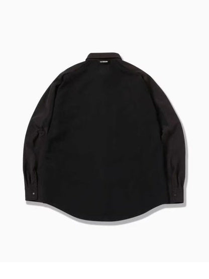 Women's tech LS shirt #black [5743153044] ｜andwander