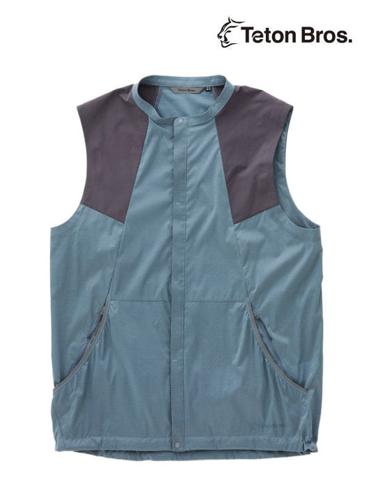Wind River Vest (Men) #Blue Gray [TB231-34M] ｜Teton Bros.