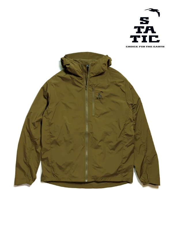 スタティック（STATIC）アポスル LT フーディ　メンズMサイズ　カーキ STATIC｜スタティック APOSTLE LT HOODY #Khaki [101823] – moderate