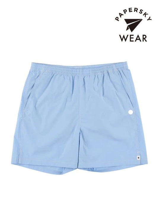 CAVE EASY SHORT PANTS #SAX [PS231312]｜PAPERSKY WEAR