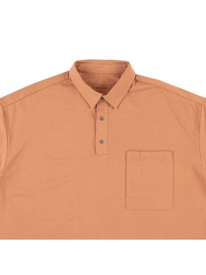 DRY&EASY BIG POLO #ORANGE [PS231314]｜PAPERSKY WEAR