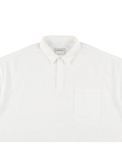 DRY&EASY BIG POLO #WHITE [PS231314]｜PAPERSKY WEAR