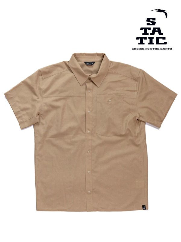 STATIC｜スタティック SNAKE DIKE S/S SHIRTS #Tan [101523] – moderate
