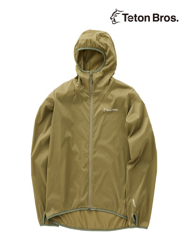 Teton Bros Wind River Hoody (Men) #Olive Green [TB231-19030 