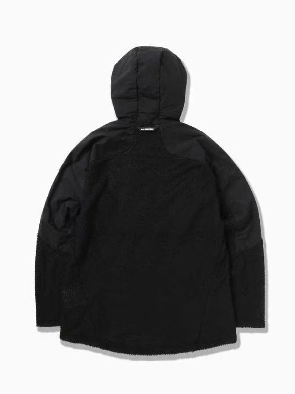 Women's alpha direct hoodie #black [5743241023] ｜andwander