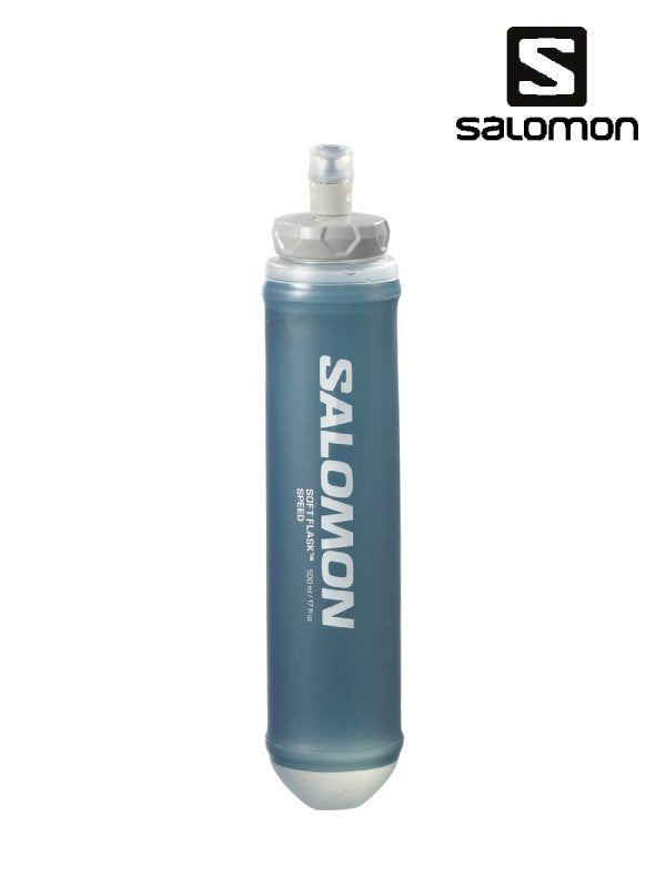 SALOMON｜サロモン SOFT FLASK 500ML/17OZ SPEED 42 #SLATE GREY
