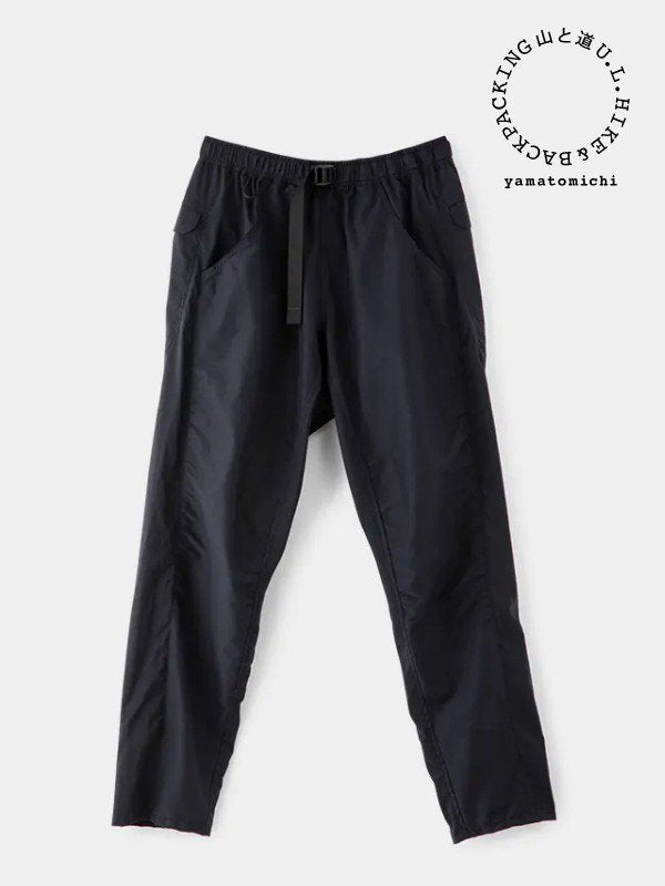 Men's DW 5-Pocket Pants #Black｜山と道 – moderate